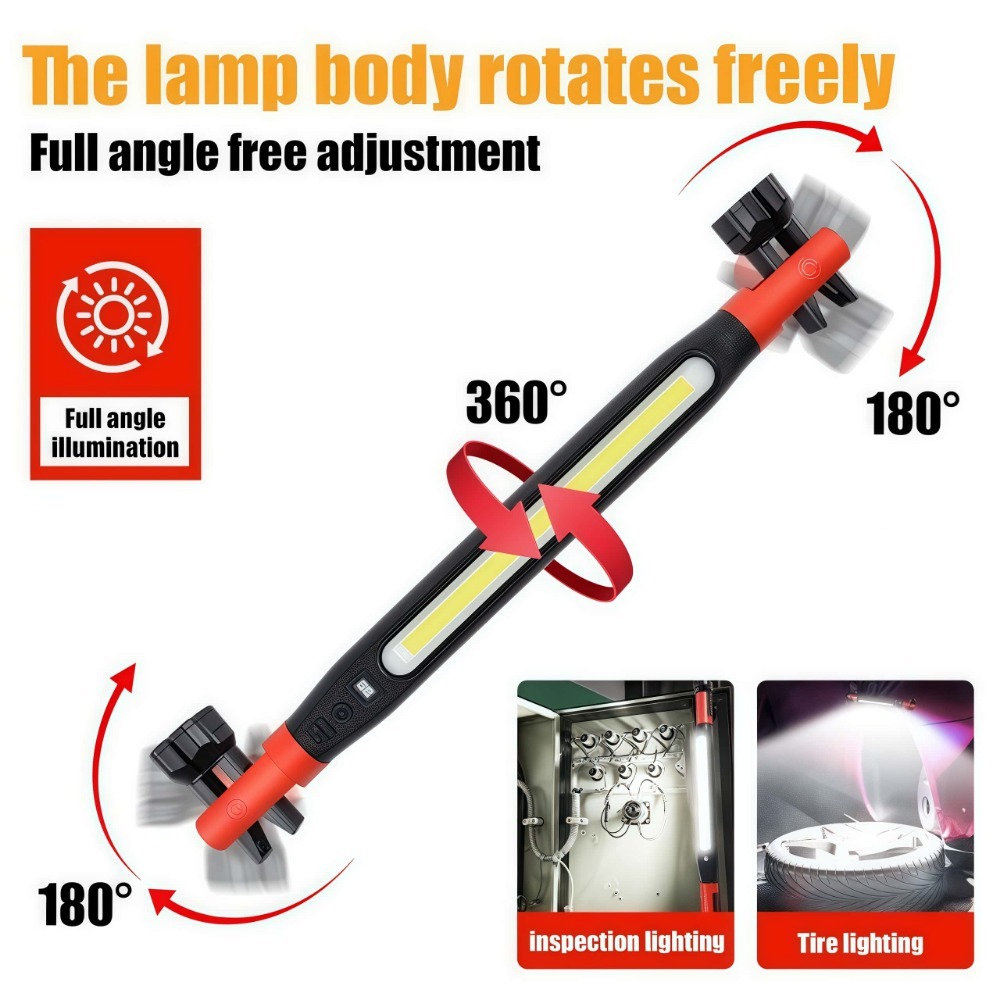 COB LED Work Light USB Recharg - Car Led Light recension och pris