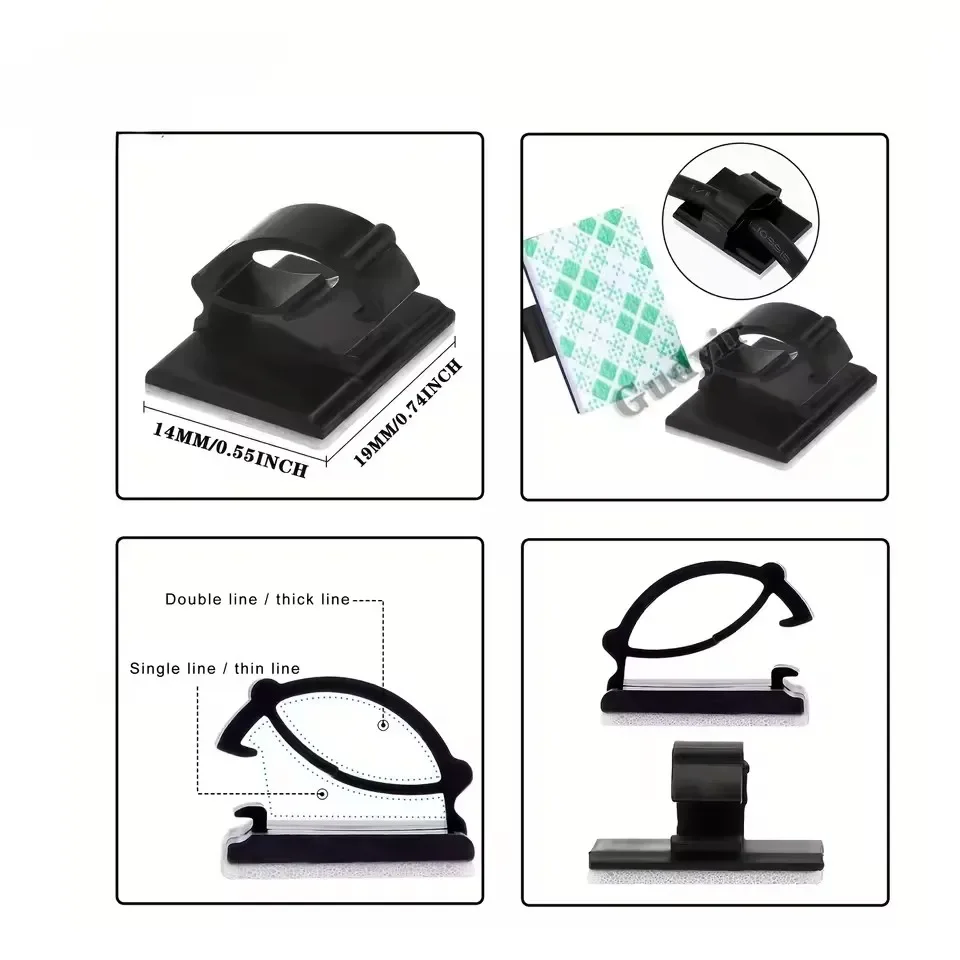 Adhesive Car Cable Charger Lin - Car Organizer recension och pris