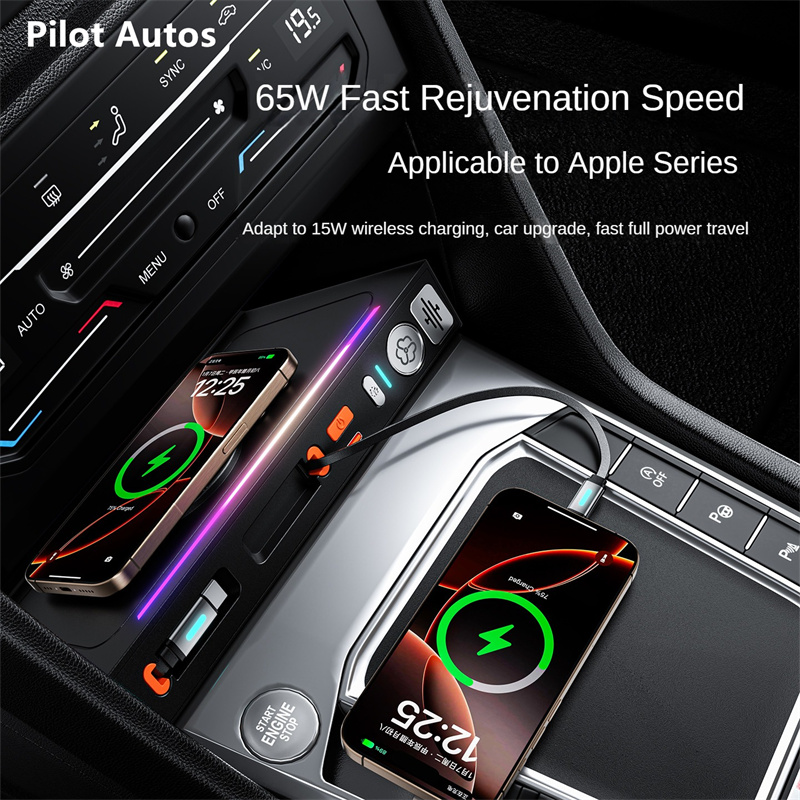 Car Fast Charger 130W Docking  - Car Air Freshener recension och pris