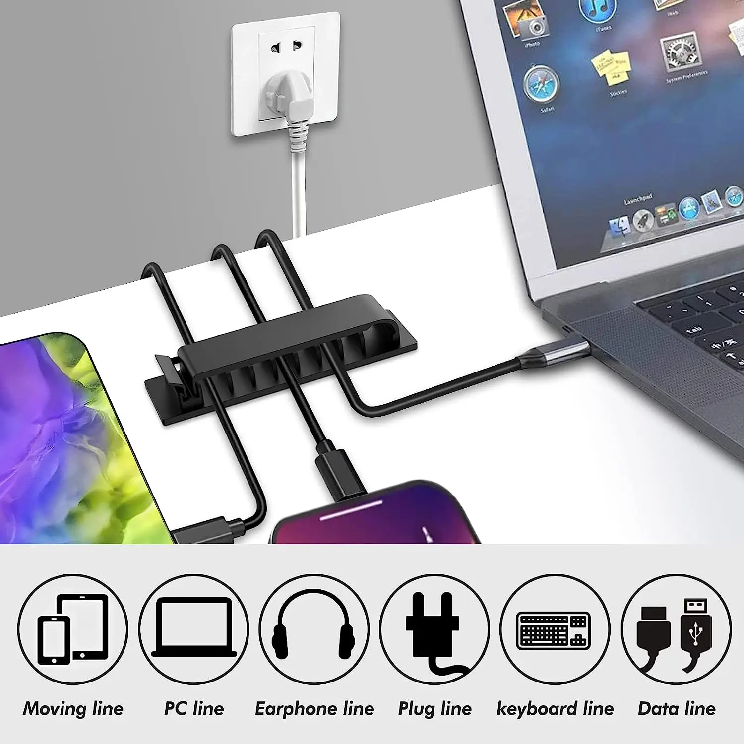 Cable Organizer Self Adhesive  - Car Cable Organizer recension och pris