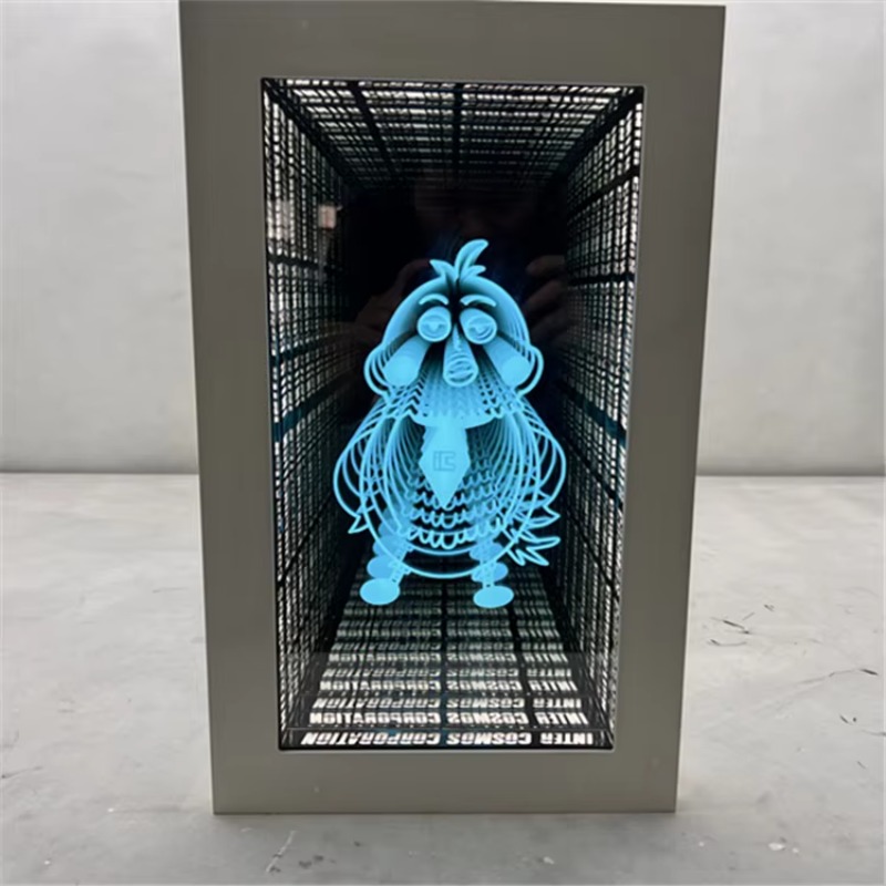 LED Infinity 3D Mirror Buildin - Car Mirror recension och pris