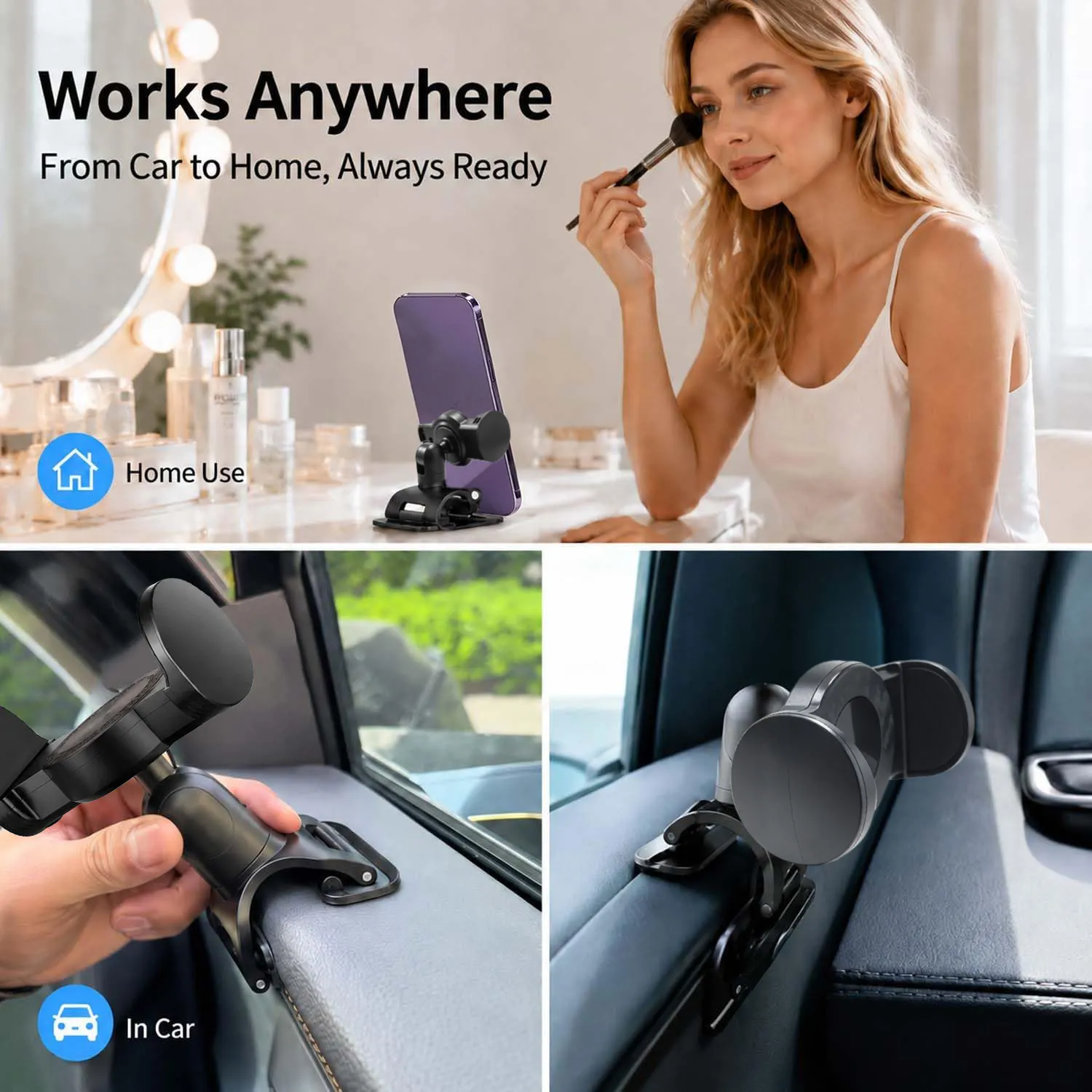 360-degree rotating car phone  - Car Phone Holder recension och pris