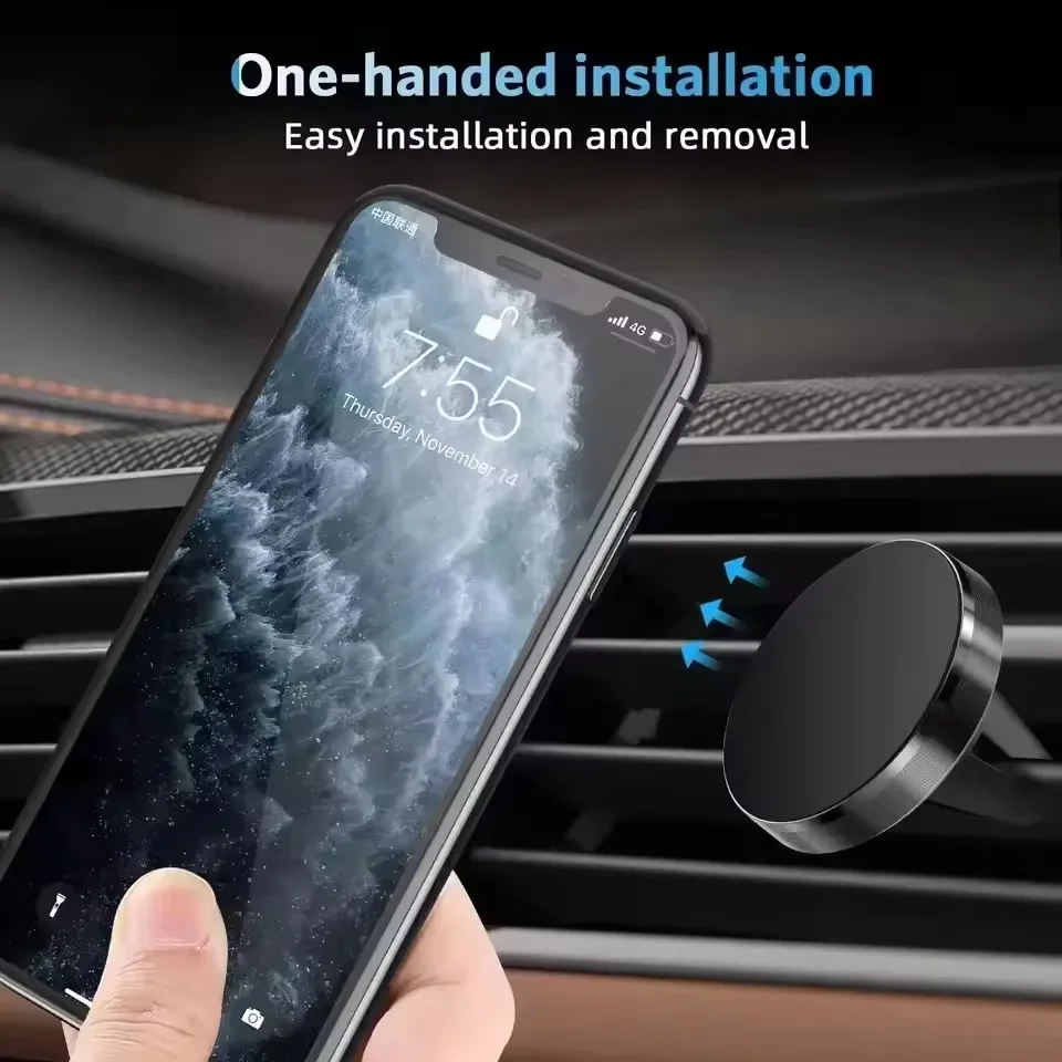 Magnetic Car Phone Holder Moun - Car Phone Holder recension och pris