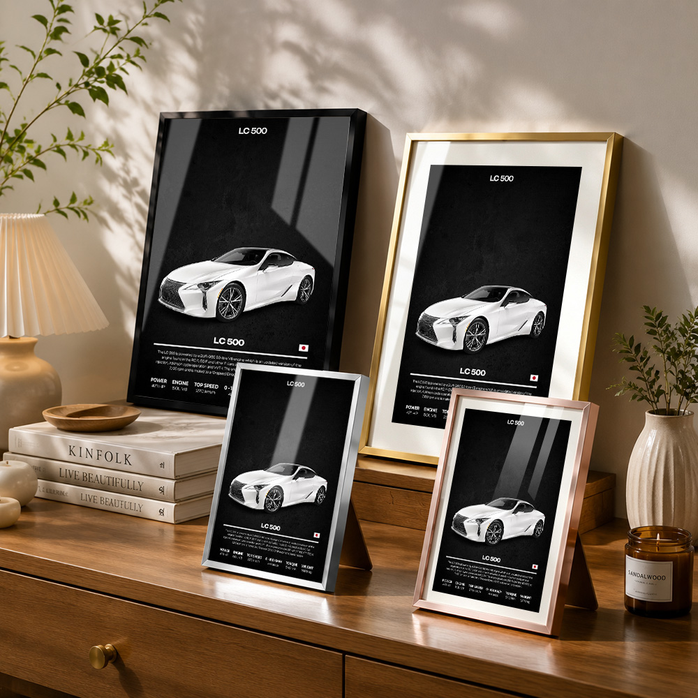 Japan LC 500 Car Metal Poster  - Car Mirror recension och pris