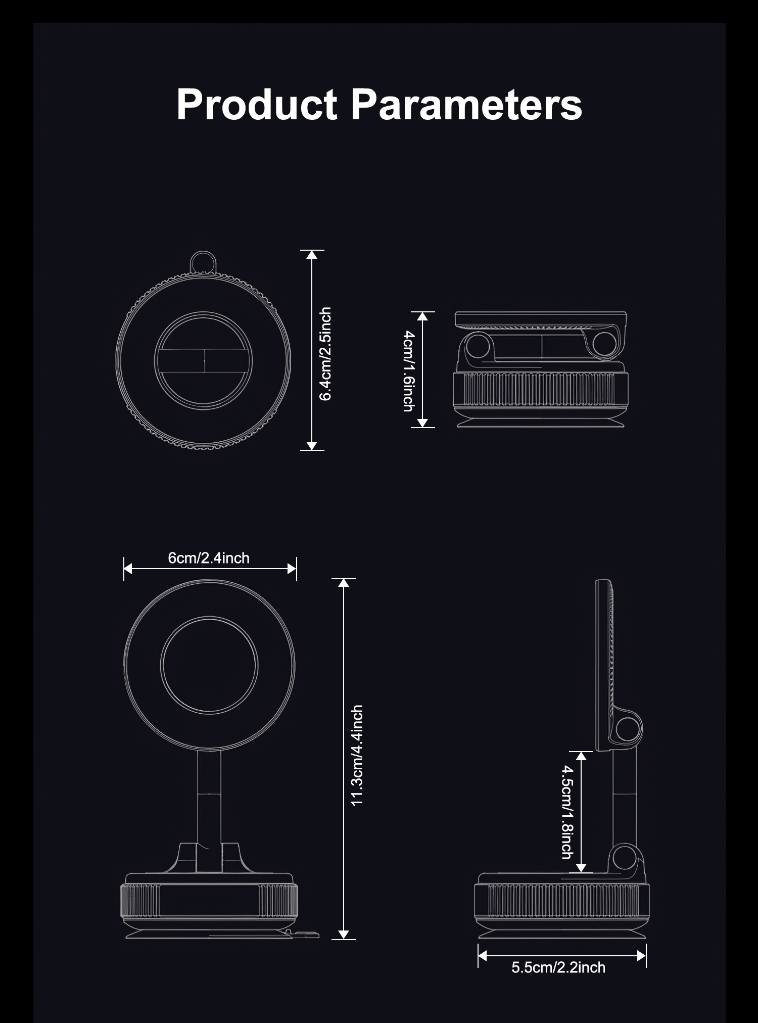 Strong Magnet Mobile Phone Hol - Car Vacuum recension och pris