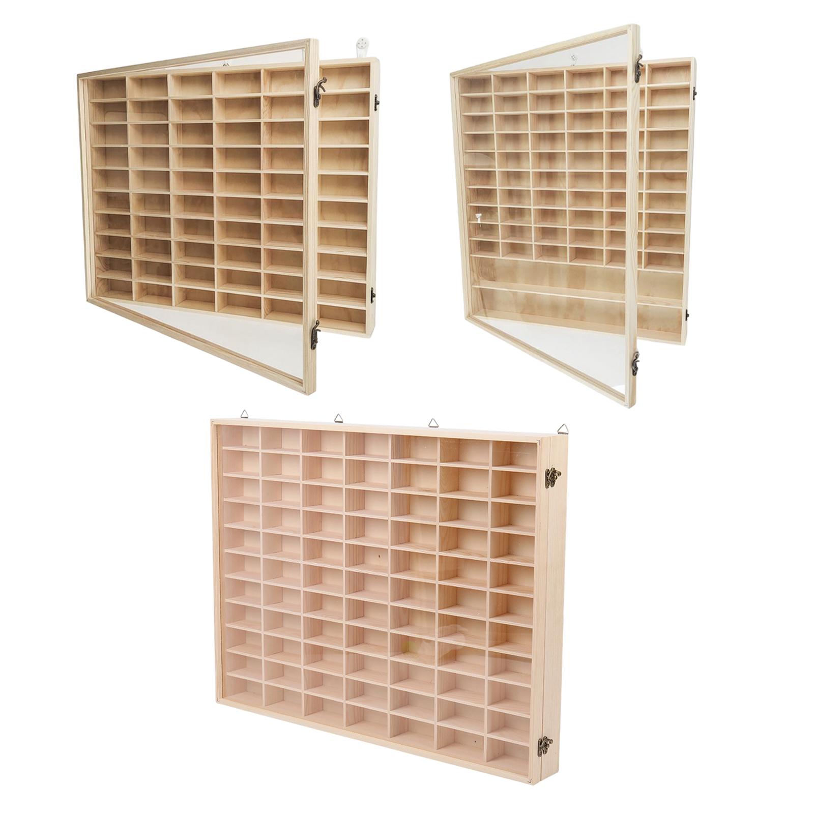 Wooden Toy Car Display Case Mu - Car Organizer recension och pris