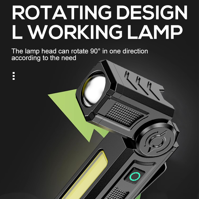 Portable COB + High-Power LED  - Car Led Light recension och pris