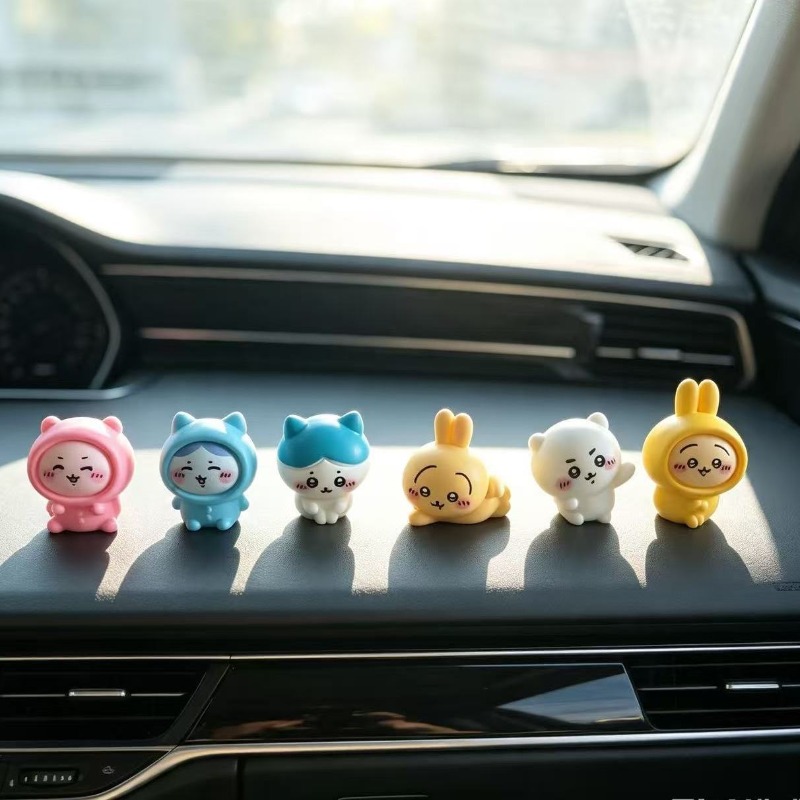 Chiikawa Mini Figurine, Cute U - Car Accessories Japanese recension och pris