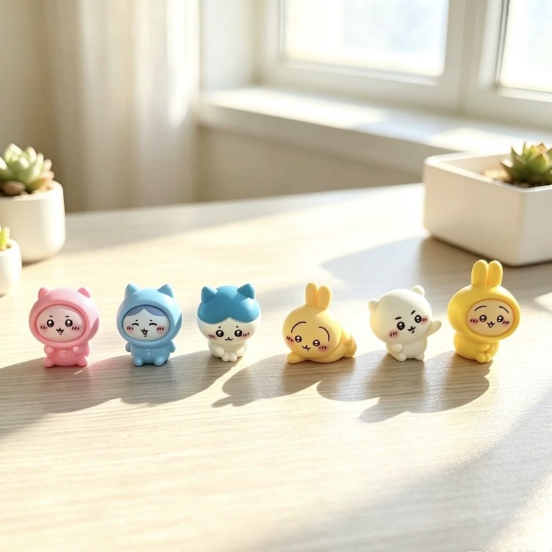 Chiikawa Mini Figurine, Cute U - Car Accessories Japanese recension och pris