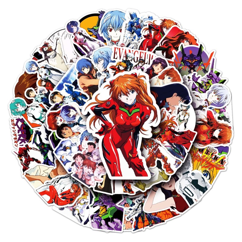 50 Pieces of Neon Genesis Evan - Car Accessories Japanese recension och pris