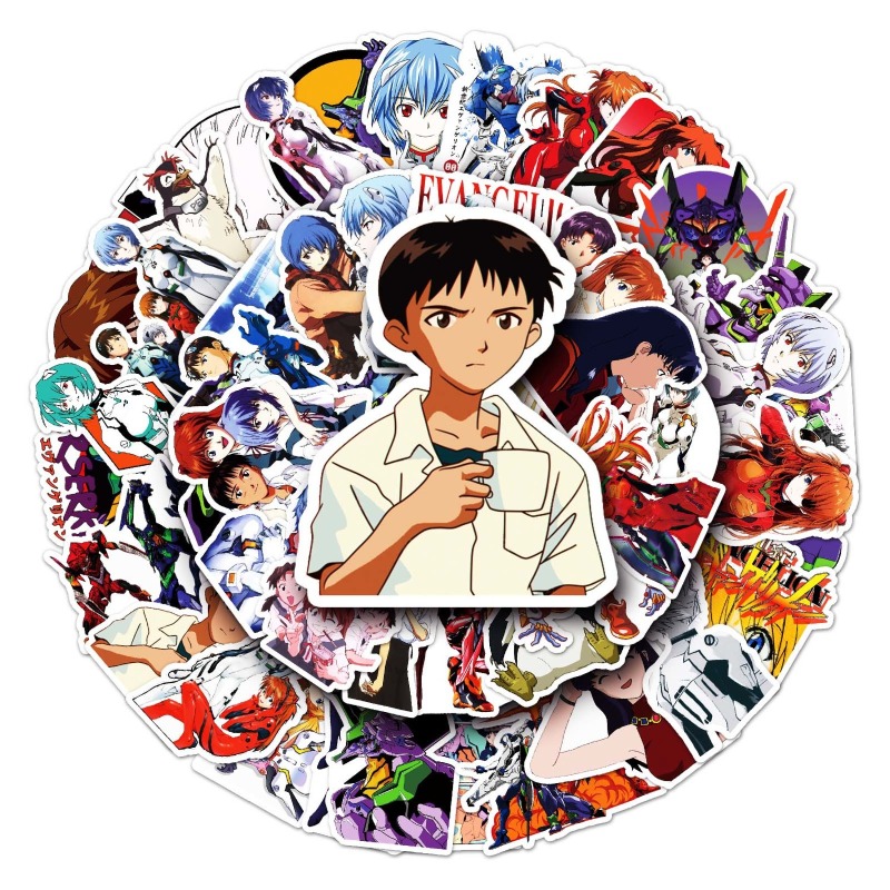 50 Pieces of Neon Genesis Evan - Car Accessories Japanese recension och pris
