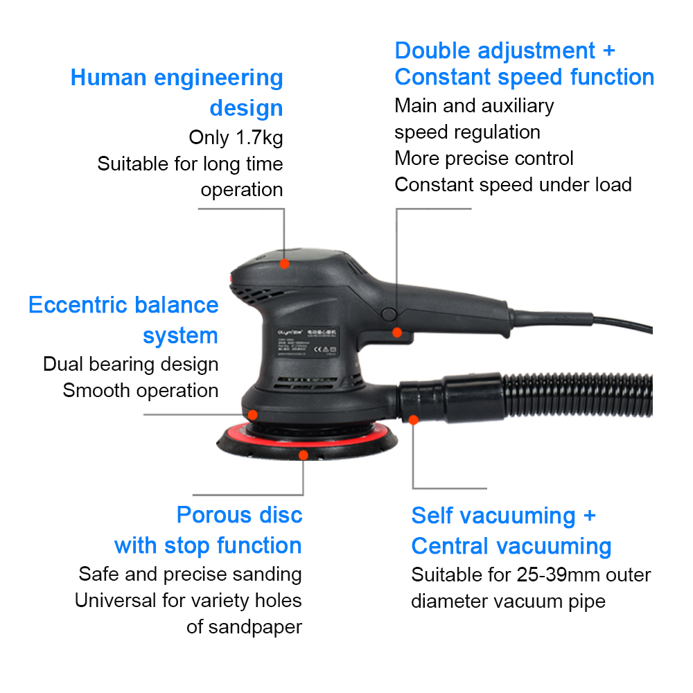 HONGMAI Orbit 3Mm Central Vacu - Car Vacuum recension och pris
