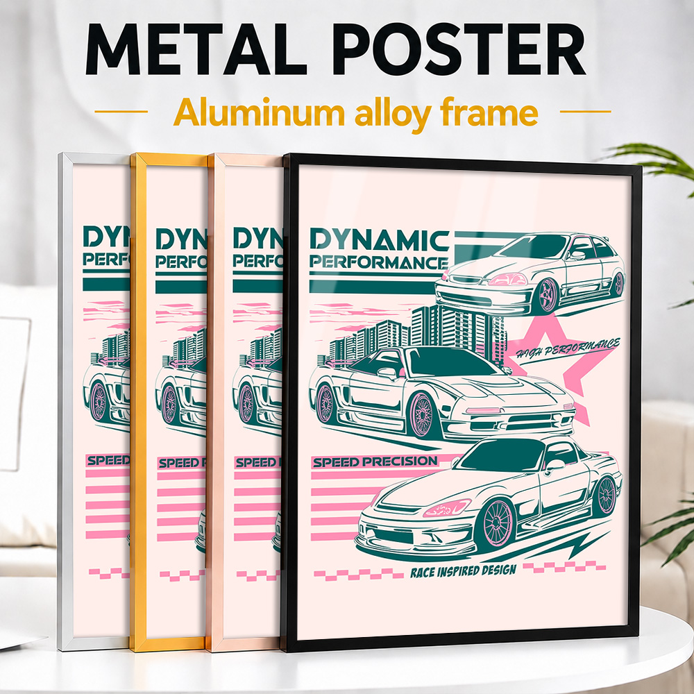 JDM Car Metal Poster With Alum - Car Mirror recension och pris