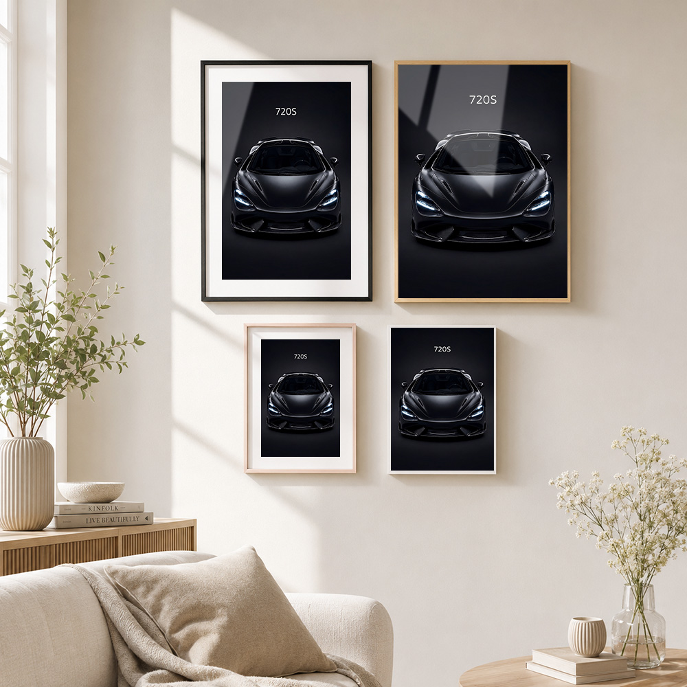United Kingdom 720S Black Car  - Car Mirror recension och pris